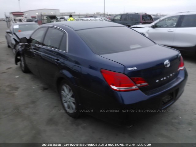 4T1BK36B67U178409 - 2007 TOYOTA AVALON XL/XLS/TOURING/LIMITED BLUE photo 3