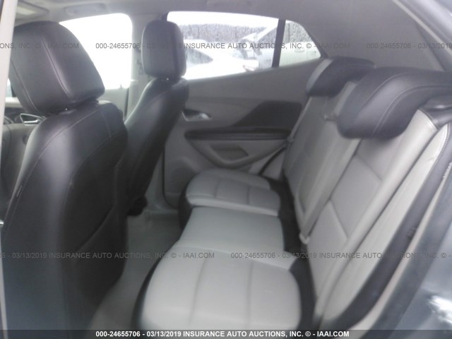 KL4CJCSB6EB746369 - 2014 BUICK ENCORE GRAY photo 8