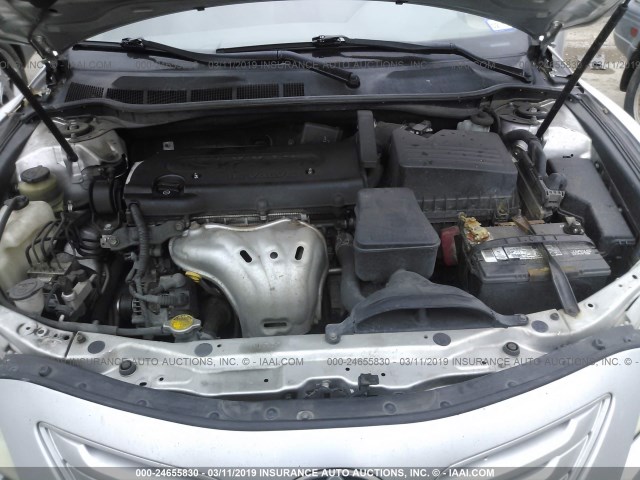 4T1BE46K39U306394 - 2009 TOYOTA CAMRY SE/LE/XLE 银色 照片 10