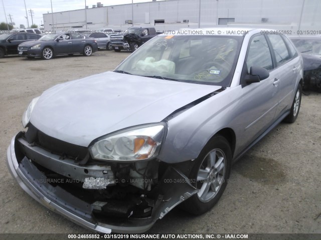 1G1ZT62864F190824 - 2004 CHEVROLET MALIBU MAXX LS SILVER photo 2