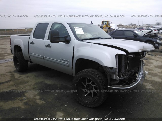 3GTP1VE06BG105898 - 2011 GMC SIERRA C1500 SLE SILVER photo 1