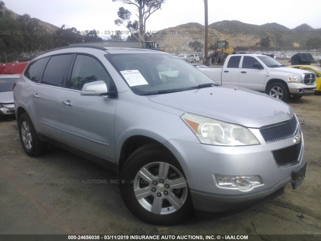 1GNER23D89S108168 - 2009 CHEVROLET TRAVERSE LT SILVER photo 1