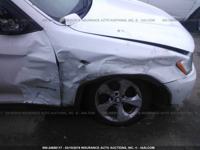 5UXWX5C57CL722822 - 2012 BMW X3 XDRIVE28I WHITE photo 6