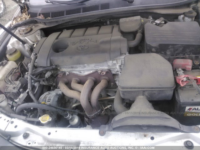 4T1BF3EK0BU189212 - 2011 TOYOTA CAMRY SE/LE/XLE SILVER photo 10