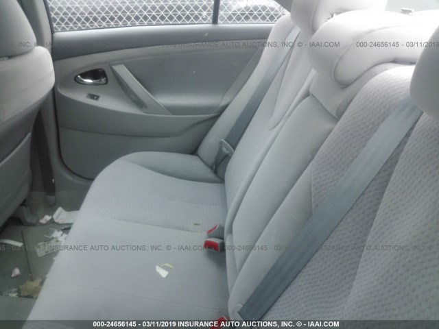 4T1BF3EK0BU189212 - 2011 TOYOTA CAMRY SE/LE/XLE SILVER photo 8