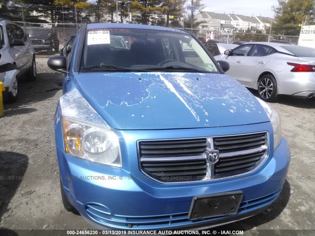 1B3HB48A29D162348 - 2009 DODGE CALIBER SXT BLUE photo 6