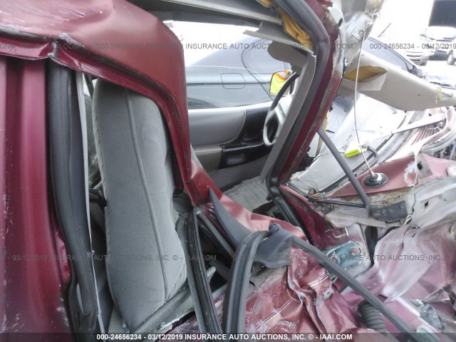 1FTCR10A3PPB07868 - 1993 FORD RANGER RED photo 5