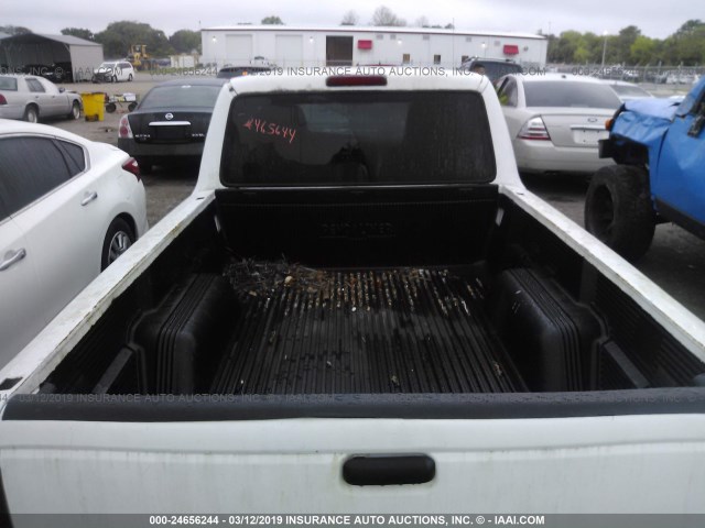 1FTYR10D24PA96468 - 2004 FORD RANGER WHITE photo 8