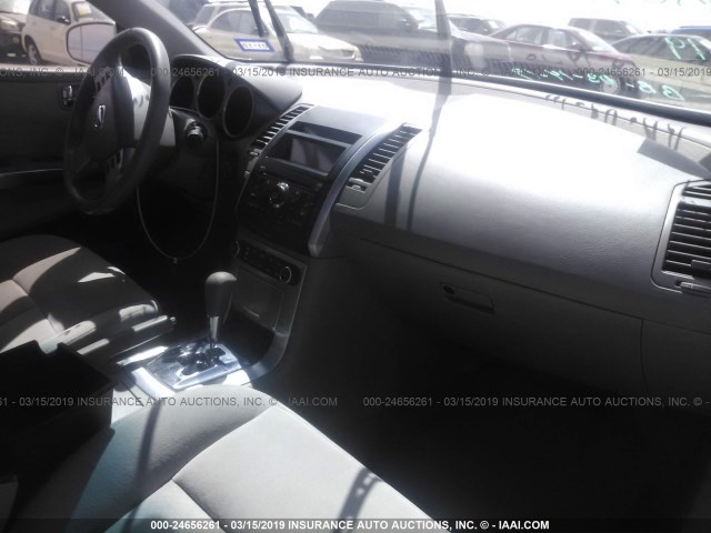 1N4BA41E17C826071 - 2007 NISSAN MAXIMA SE/SL WHITE photo 5