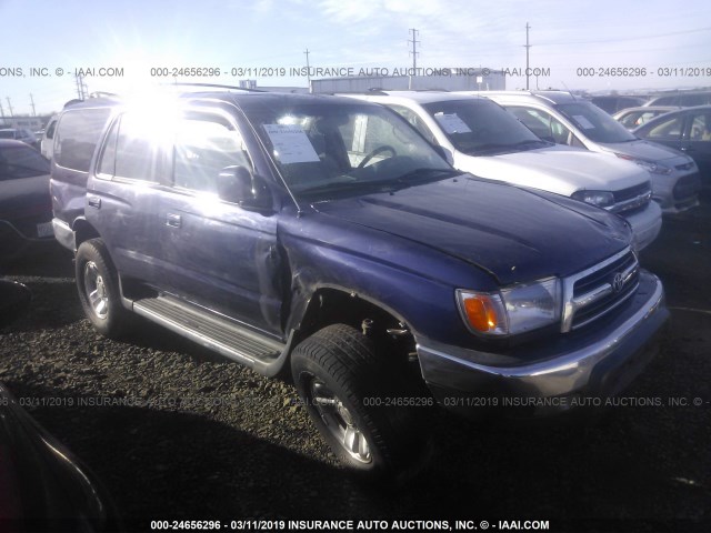 JT3HN86R9Y0263242 - 2000 TOYOTA 4RUNNER SR5 BLUE photo 1