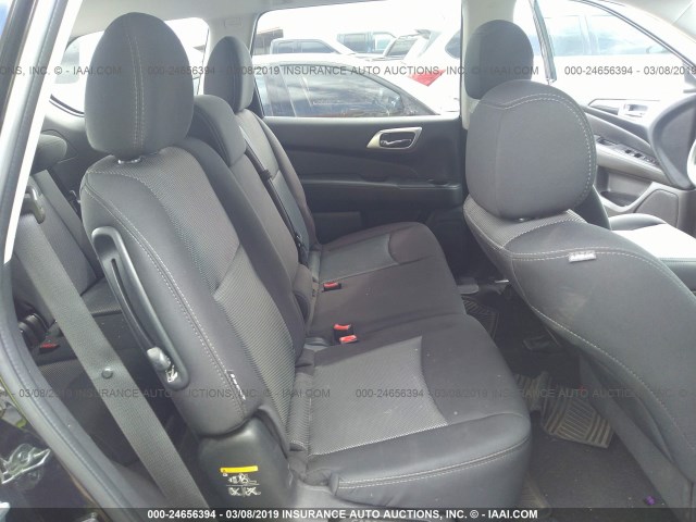 5N1DR2MN5JC606768 - 2018 NISSAN PATHFINDER S/SV/SL/PLATINUM BLACK photo 8