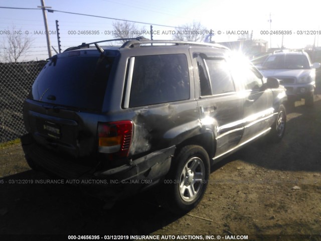 1J4GX48S34C257840 - 2004 JEEP GRAND CHEROKEE LAREDO/COLUMBIA/FREEDOM 黑色 照片 4