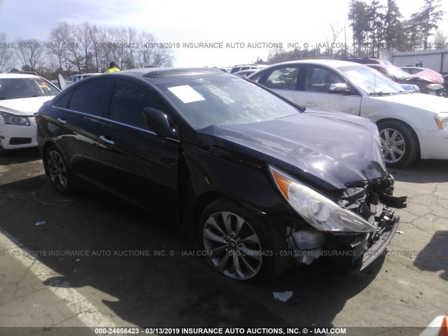 5NPEC4AC8CH484763 - 2012 HYUNDAI SONATA SE/LIMITED BLACK photo 1