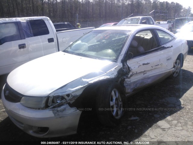 2T1CF22P9XC116234 - 1999 TOYOTA CAMRY SOLARA SE/SLE WHITE photo 2