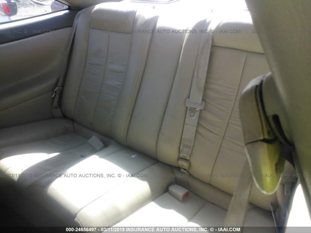 2T1CF22P9XC116234 - 1999 TOYOTA CAMRY SOLARA SE/SLE WHITE photo 8