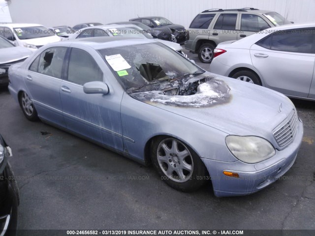 WDBNG75J6YA042544 - 2000 MERCEDES-BENZ S 500 Light Blue photo 1