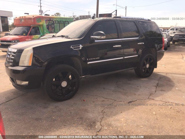 1GYFK63828R112082 - 2008 CADILLAC ESCALADE BLACK photo 2