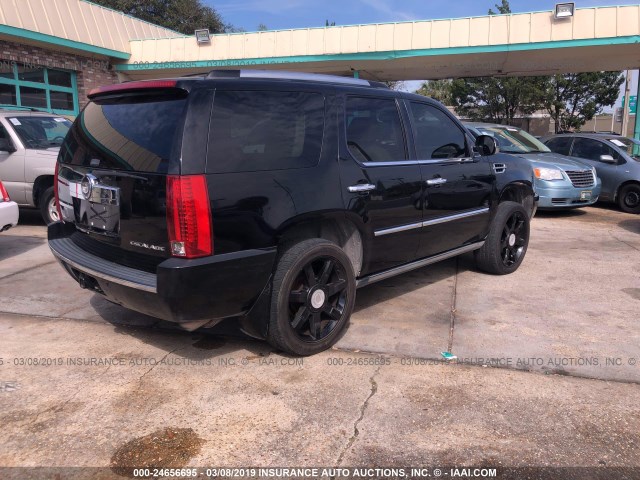 1GYFK63828R112082 - 2008 CADILLAC ESCALADE BLACK photo 4