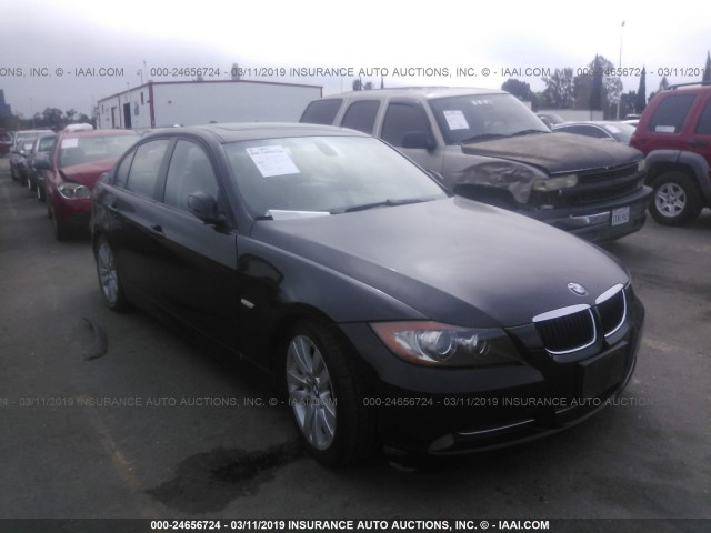 WBAVB17536NK32799 - 2006 BMW 325 I AUTOMATIC BLACK photo 1