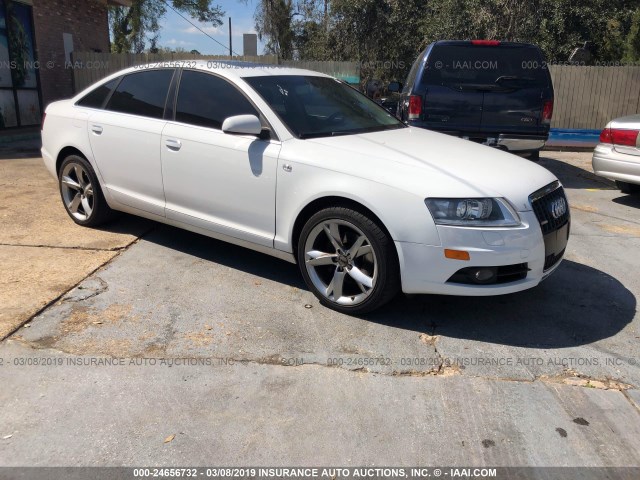 WAUAH74F58N030644 - 2008 AUDI A6 3.2 WHITE photo 1