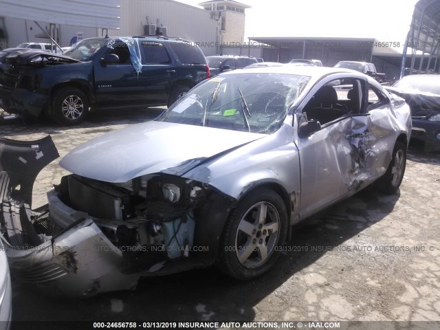 1G2AS18H697218712 - 2009 PONTIAC G5 SILVER photo 2