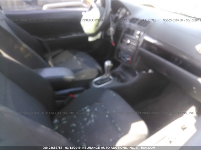 1G2AS18H697218712 - 2009 PONTIAC G5 SILVER photo 5