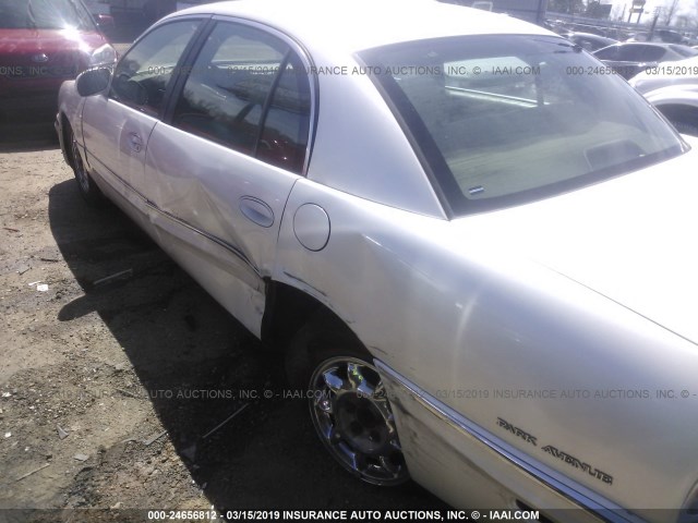 1G4CW54K434168527 - 2003 BUICK PARK AVENUE  WHITE photo 6