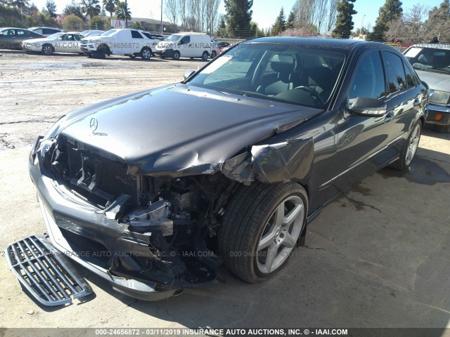 WDBUF56X88B302961 - 2008 MERCEDES-BENZ E 350 GRAY photo 2