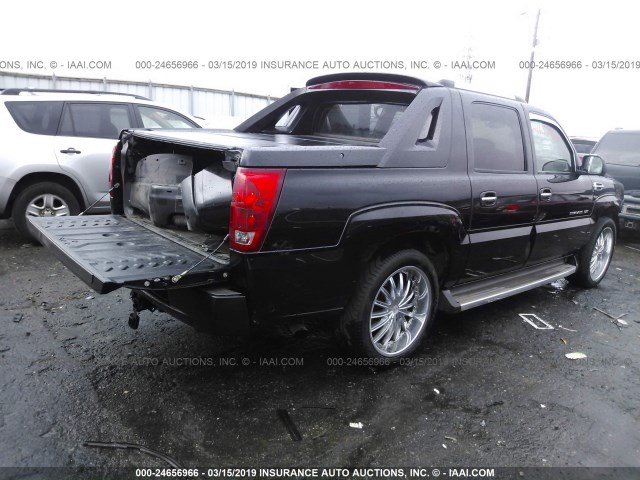 3GYEK62N15G114470 - 2005 CADILLAC ESCALADE EXT BLACK photo 4