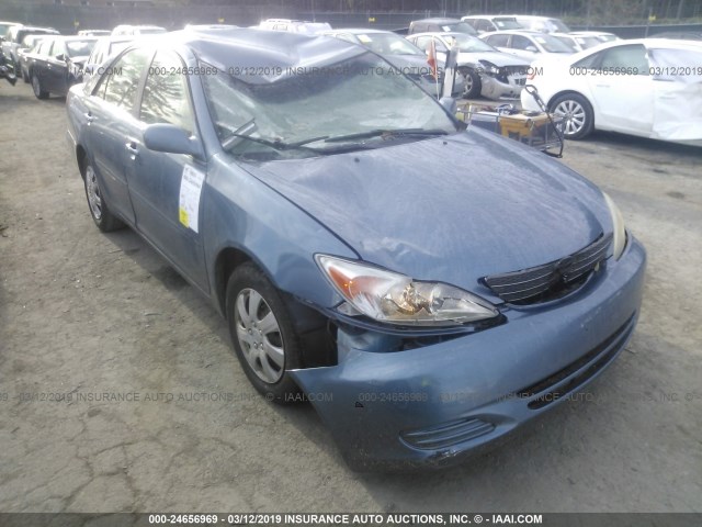 4T1BE32K44U844532 - 2004 TOYOTA CAMRY LE/XLE/SE BLUE photo 1