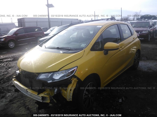 3HGGK5H80JM730362 - 2018 HONDA FIT EX/EXL YELLOW photo 2