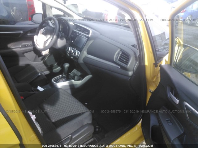 3HGGK5H80JM730362 - 2018 HONDA FIT EX/EXL YELLOW photo 5