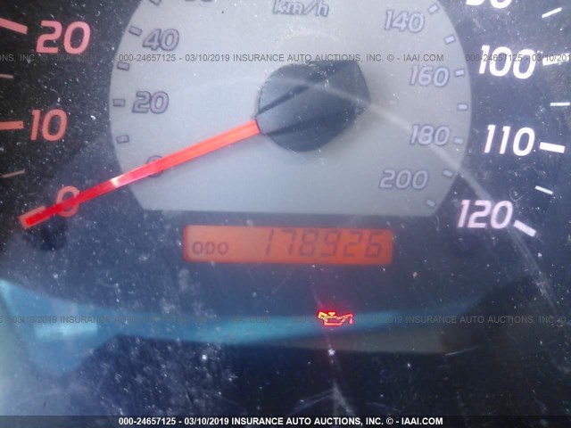 5TEUX42N86Z266890 - 2006 TOYOTA TACOMA ACCESS CAB მუქწითელი ფოტო 7