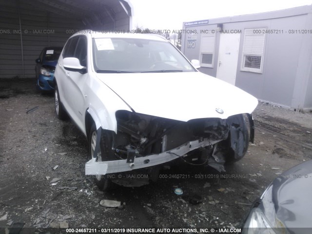 5UXWX9C55E0D14527 - 2014 BMW X3 XDRIVE28I WHITE photo 6