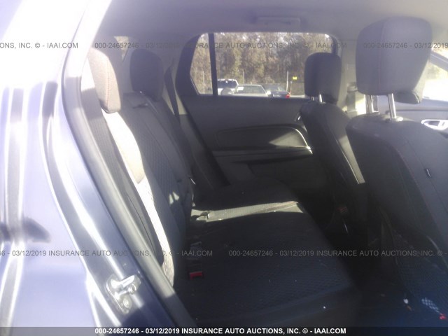 2GKALMEK9D6317726 - 2013 GMC TERRAIN SLE BLUE photo 8