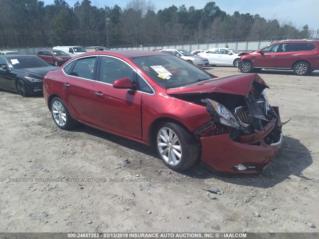 1G4PR5SK9E4112629 - 2014 BUICK VERANO CONVENIENCE RED photo 1