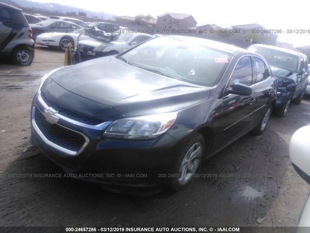 1G11B5SA7GU110914 - 2016 CHEVROLET MALIBU LIMITED LS GRAY photo 2