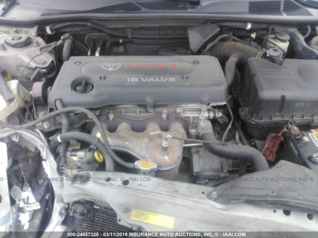 4T1BE32K76U663685 - 2006 TOYOTA CAMRY LE/XLE/SE SILVER photo 10