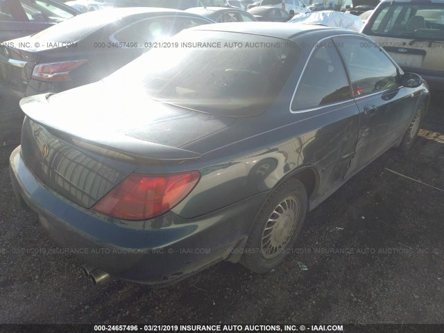 19UYA2251XL011393 - 1999 ACURA 3.0CL GREEN photo 4