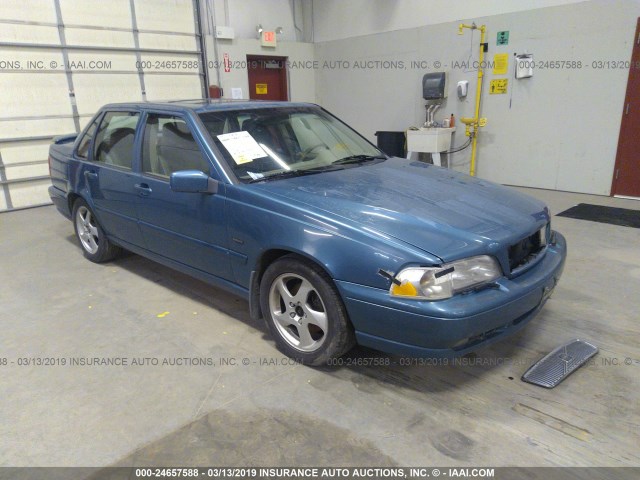 YV1LS5372W1478205 - 1998 VOLVO S70 T5 TURBO BLUE photo 1