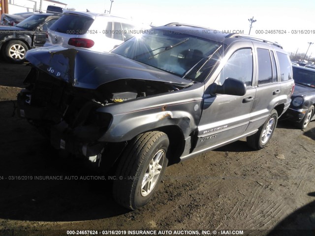 1J4GW48S34C387698 - 2004 JEEP GRAND CHEROKEE LAREDO/COLUMBIA/FREEDOM 灰色 照片 2