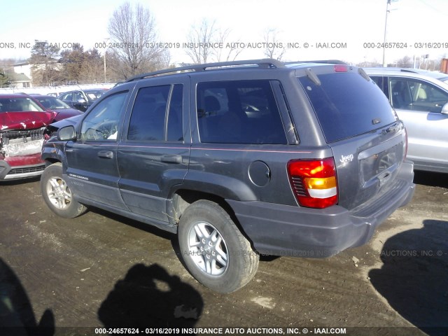 1J4GW48S34C387698 - 2004 JEEP GRAND CHEROKEE LAREDO/COLUMBIA/FREEDOM 灰色 照片 3