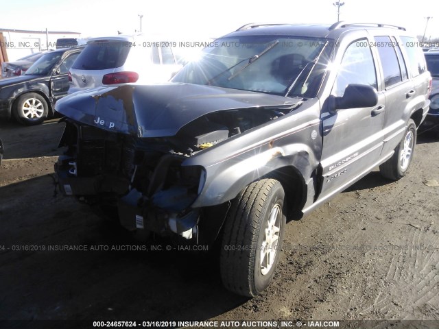 1J4GW48S34C387698 - 2004 JEEP GRAND CHEROKEE LAREDO/COLUMBIA/FREEDOM 灰色 照片 6