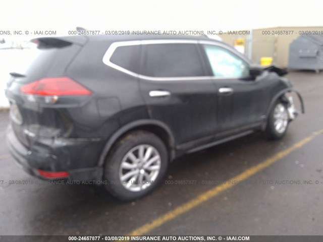 JN8AT2MV7JW306676 - 2018 NISSAN ROGUE S/SL/SV BLACK photo 4