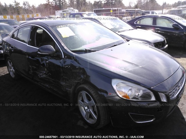 YV1622FS6C2108781 - 2012 VOLVO S60 T5 BLACK photo 1