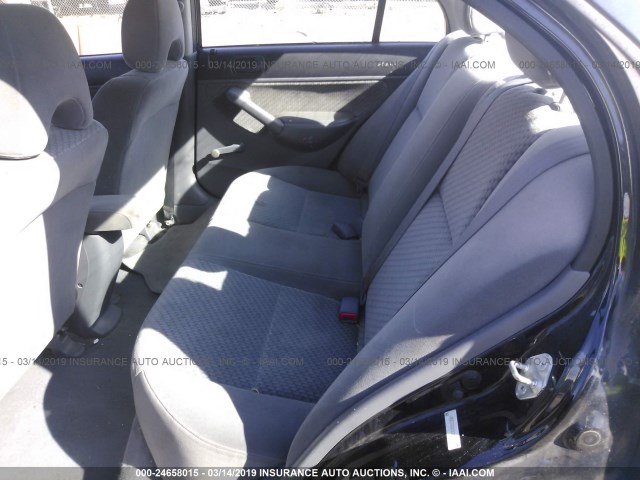 1HGES16365L027184 - 2005 HONDA CIVIC DX VP Սև լուսանկար 8