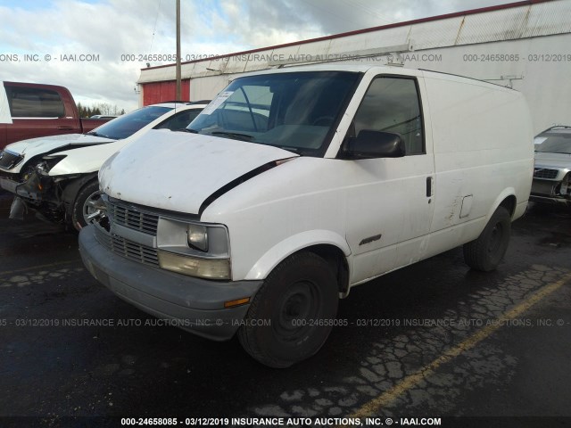 1GCDM19W5SB128115 - 1995 CHEVROLET ASTRO WHITE photo 2