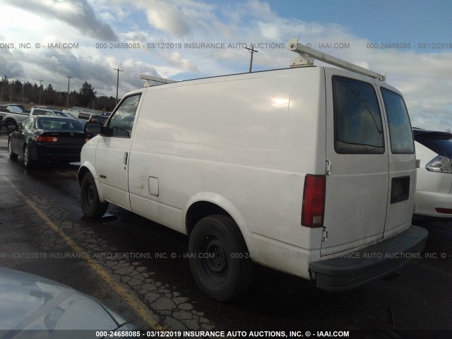 1GCDM19W5SB128115 - 1995 CHEVROLET ASTRO WHITE photo 3