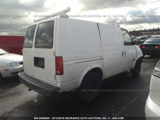 1GCDM19W5SB128115 - 1995 CHEVROLET ASTRO WHITE photo 4