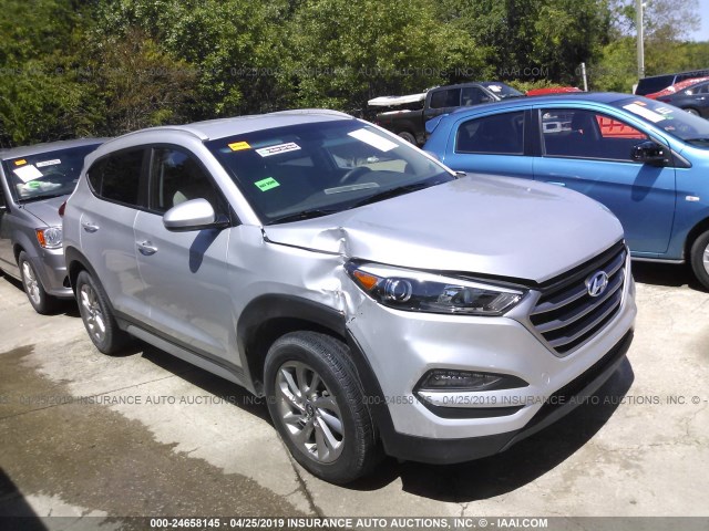 KM8J33A43JU639459 - 2018 HYUNDAI TUCSON LIMITED/SPORT AND ECO/SE SILVER photo 1